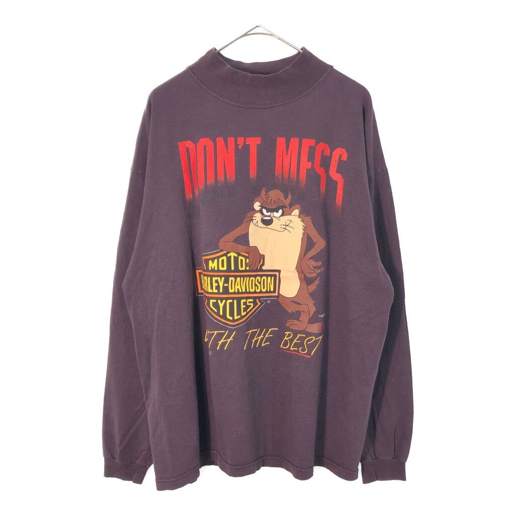 90s HARLEY DAVIDSON Character Long Sleeve T-Shirt