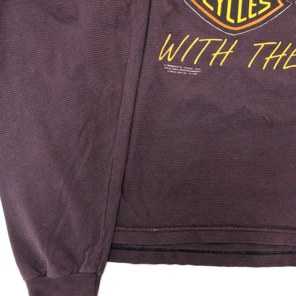 90s HARLEY DAVIDSON Character Long Sleeve T-Shirt