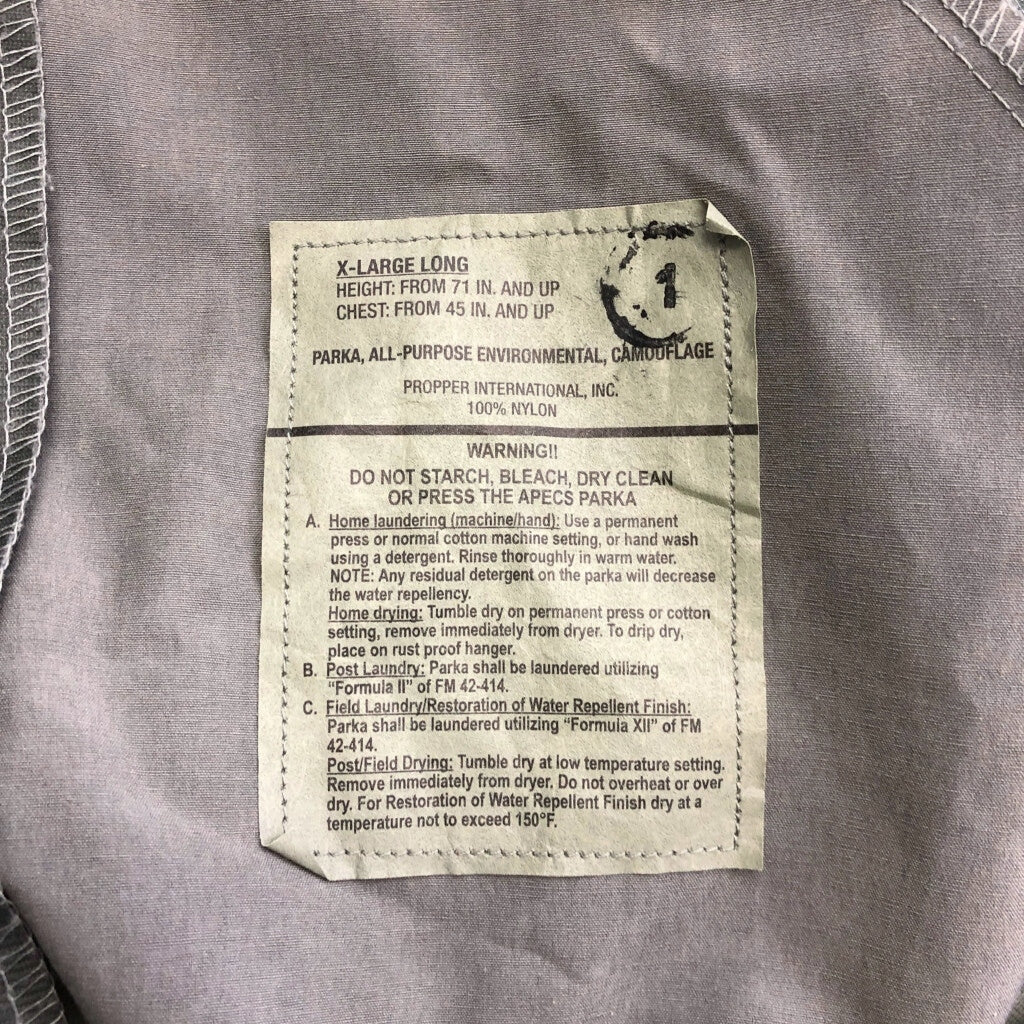 PROPPER APECS GORETEX Parka Military Jacket