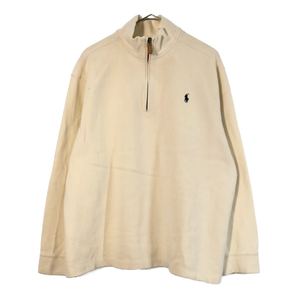 Polo by Ralph Lauren Half Zip Cotton Sweater Half Zip Sweater