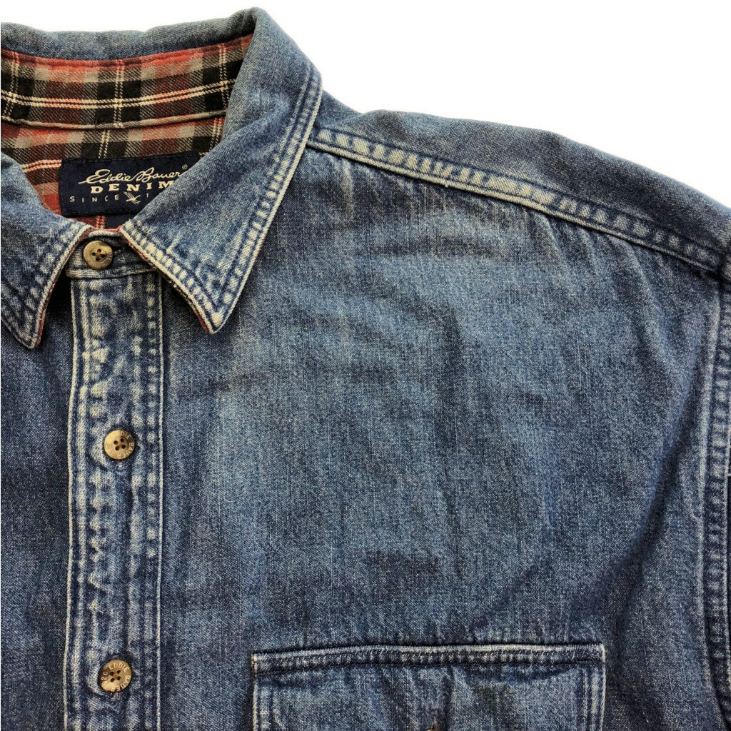90s Eddie Bauer Denim Chambray Shirt