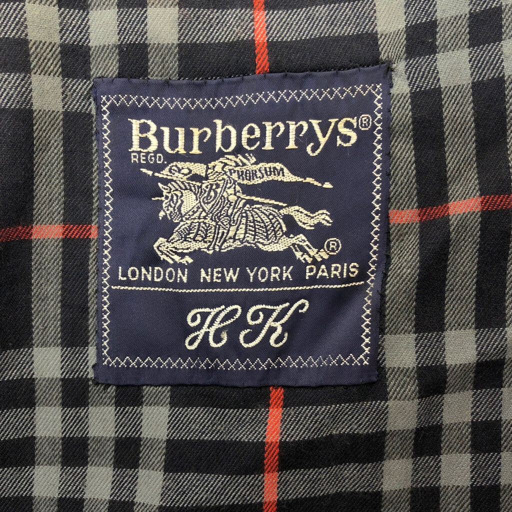80s Burberrys Balmacaan Soutien Collar Coat