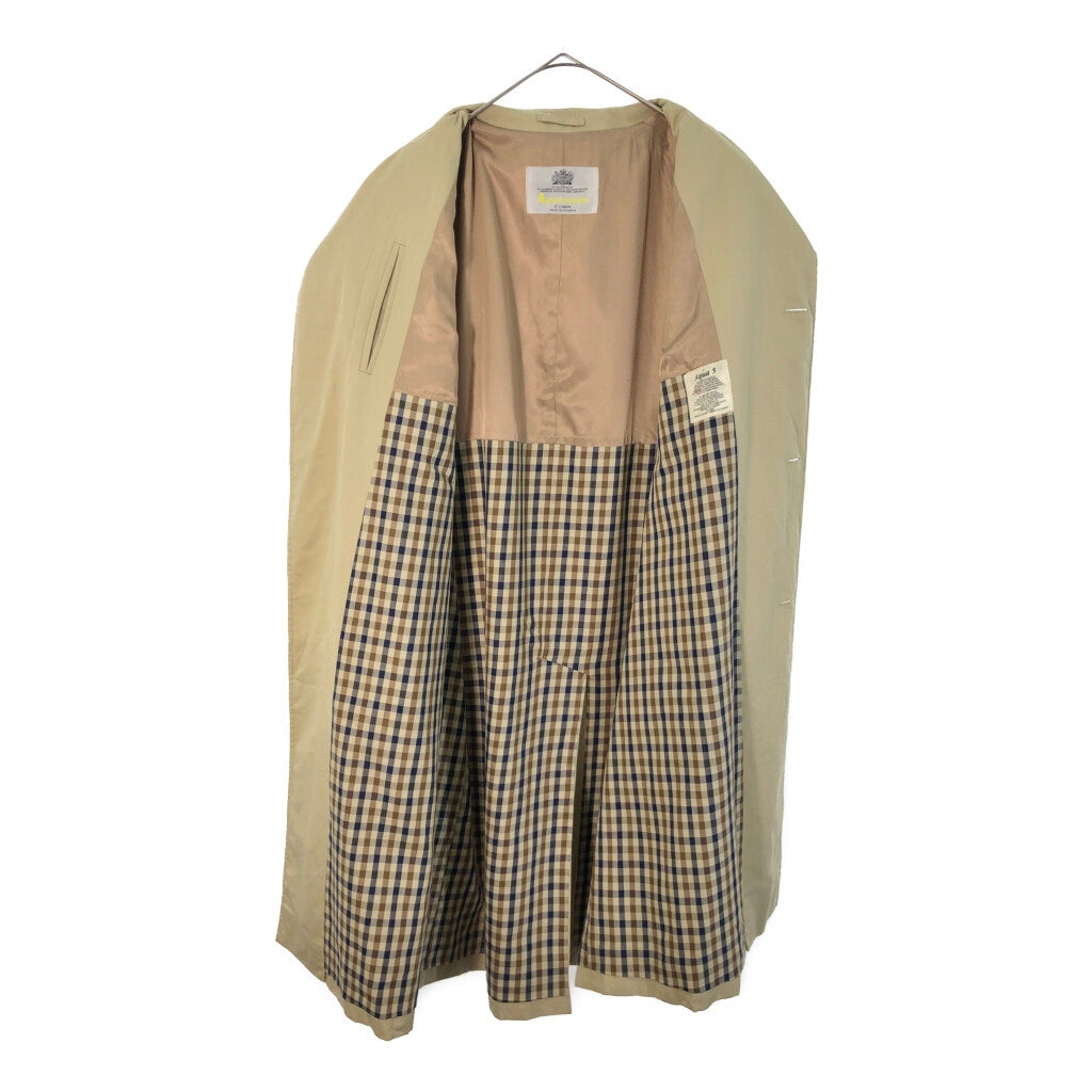 80s Aquascutum Balmacaan Soutien Collar Coat
