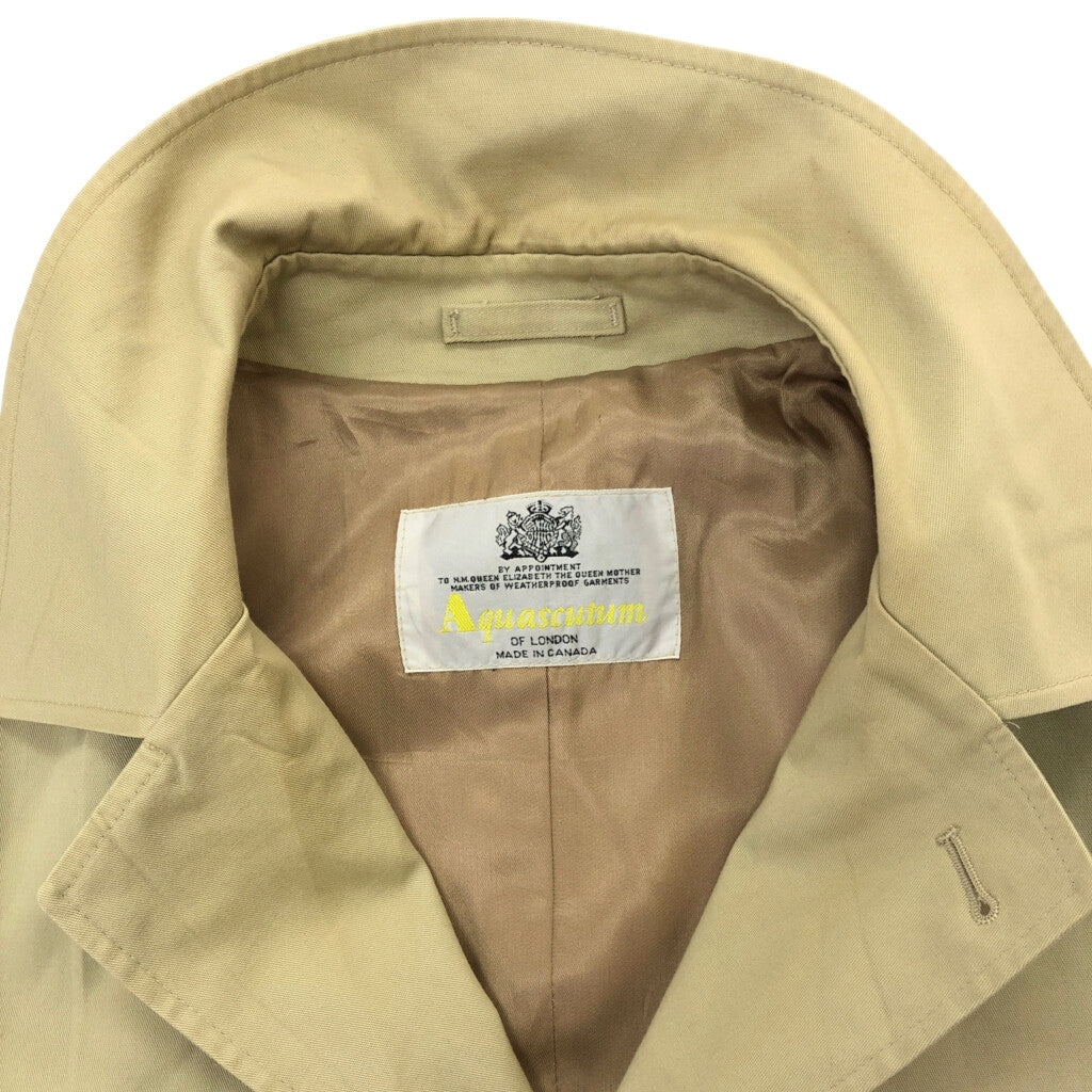 80s Aquascutum Balmacaan Soutien Collar Coat