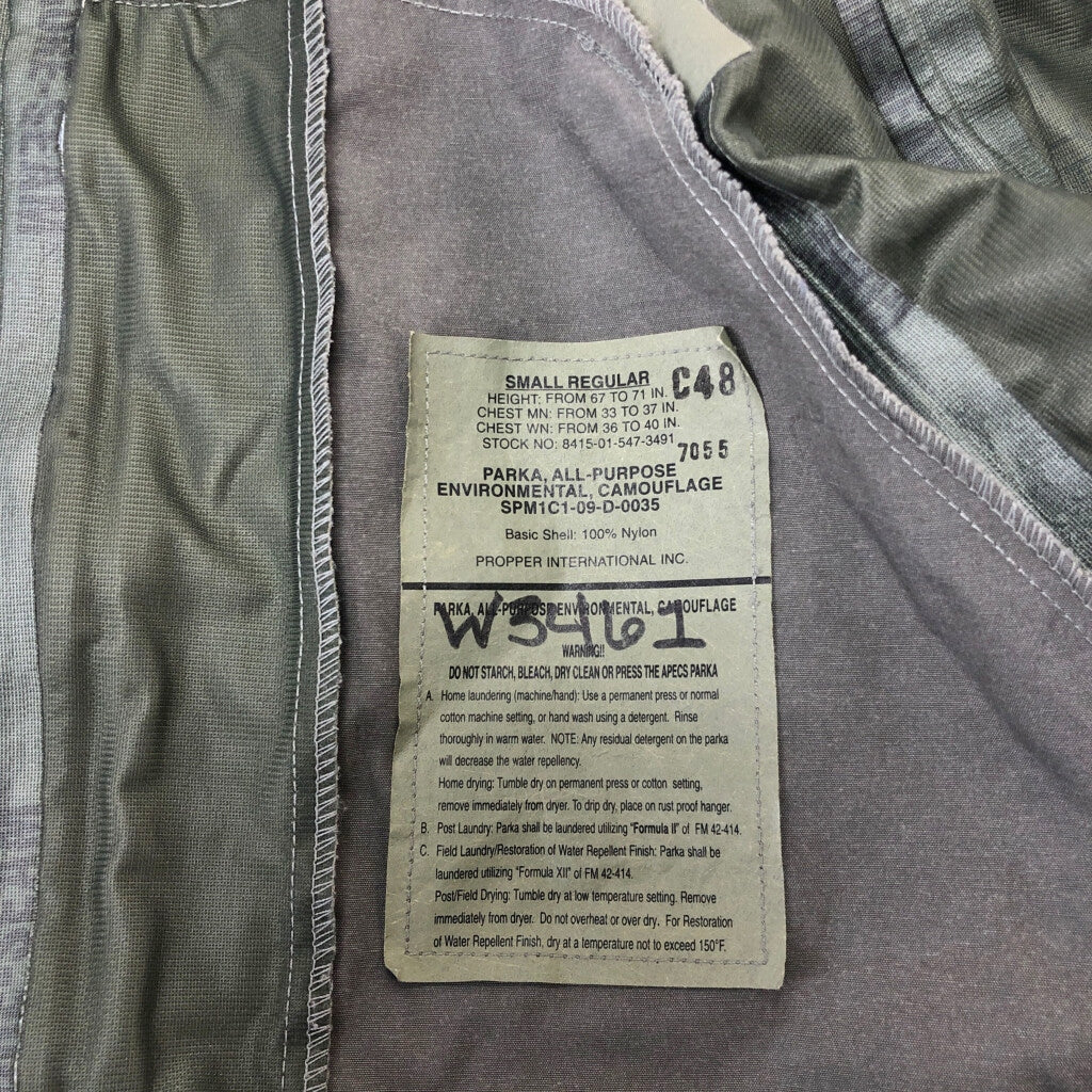 00s U.S.AIRFORCE APECS GORETEX Parka Military Jacket