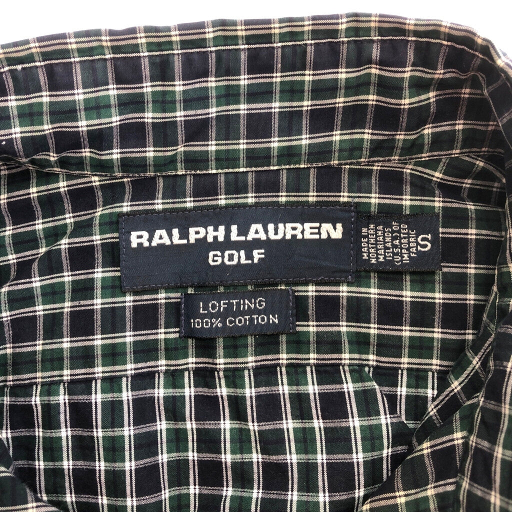 90s POLO GOLF Check Shirt
