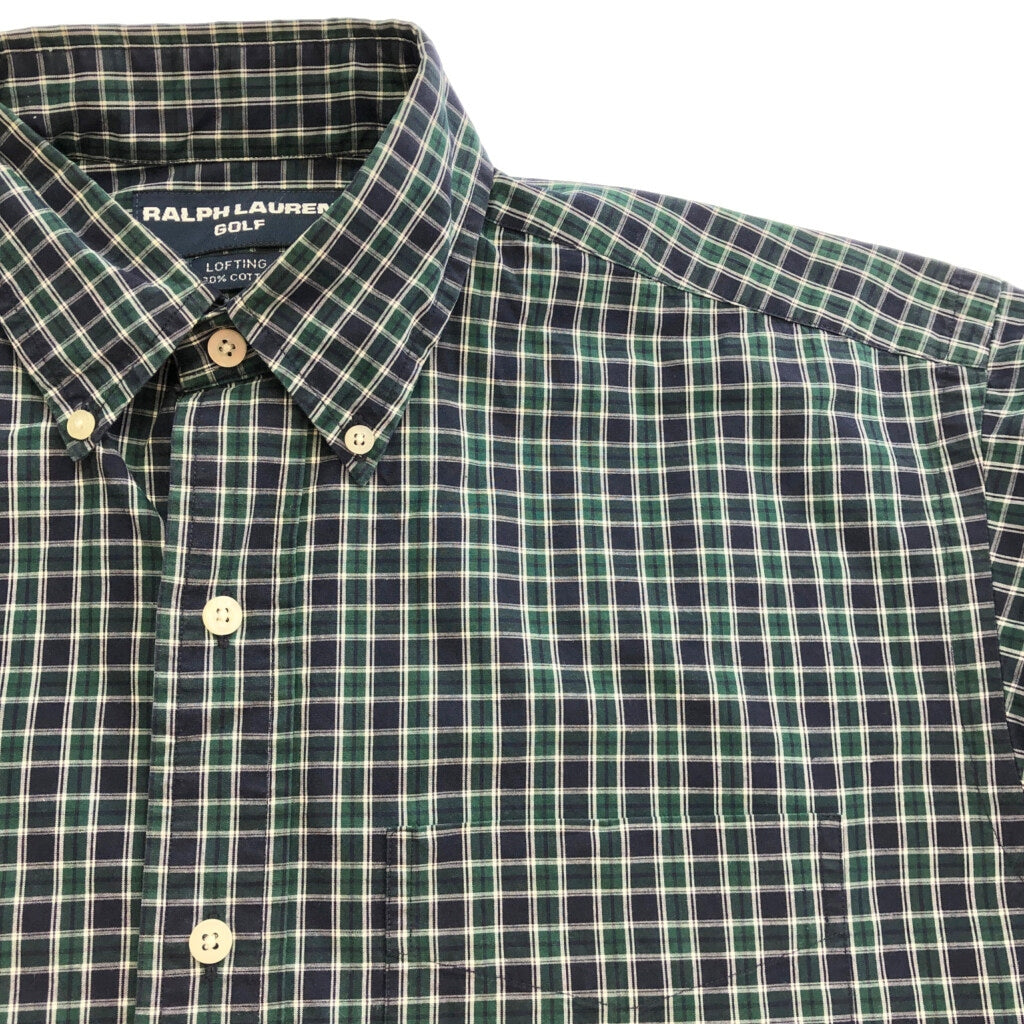 90s POLO GOLF Check Shirt
