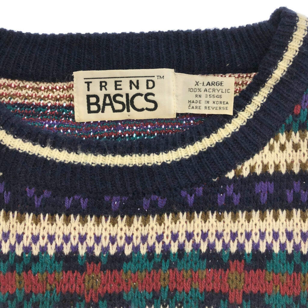 90s TREND BASICS Crewneck Sweater
