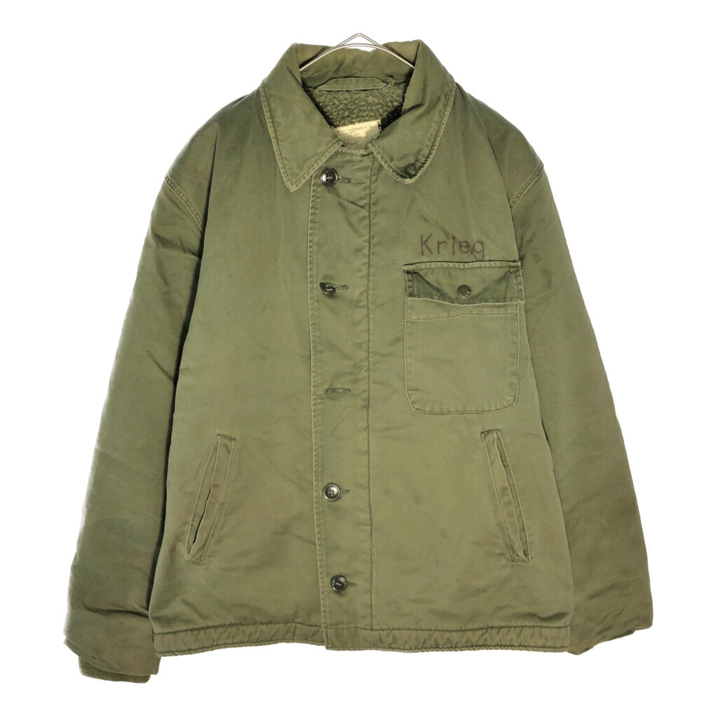 60s U.S. NAVY A-2 Deck Jacket Military Jacket