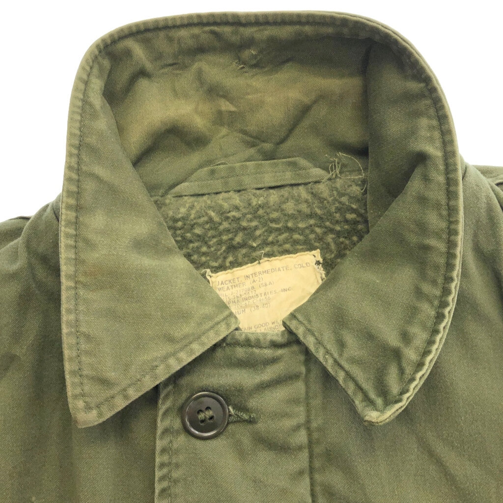 60s U.S. NAVY A-2 Deck Jacket Military Jacket
