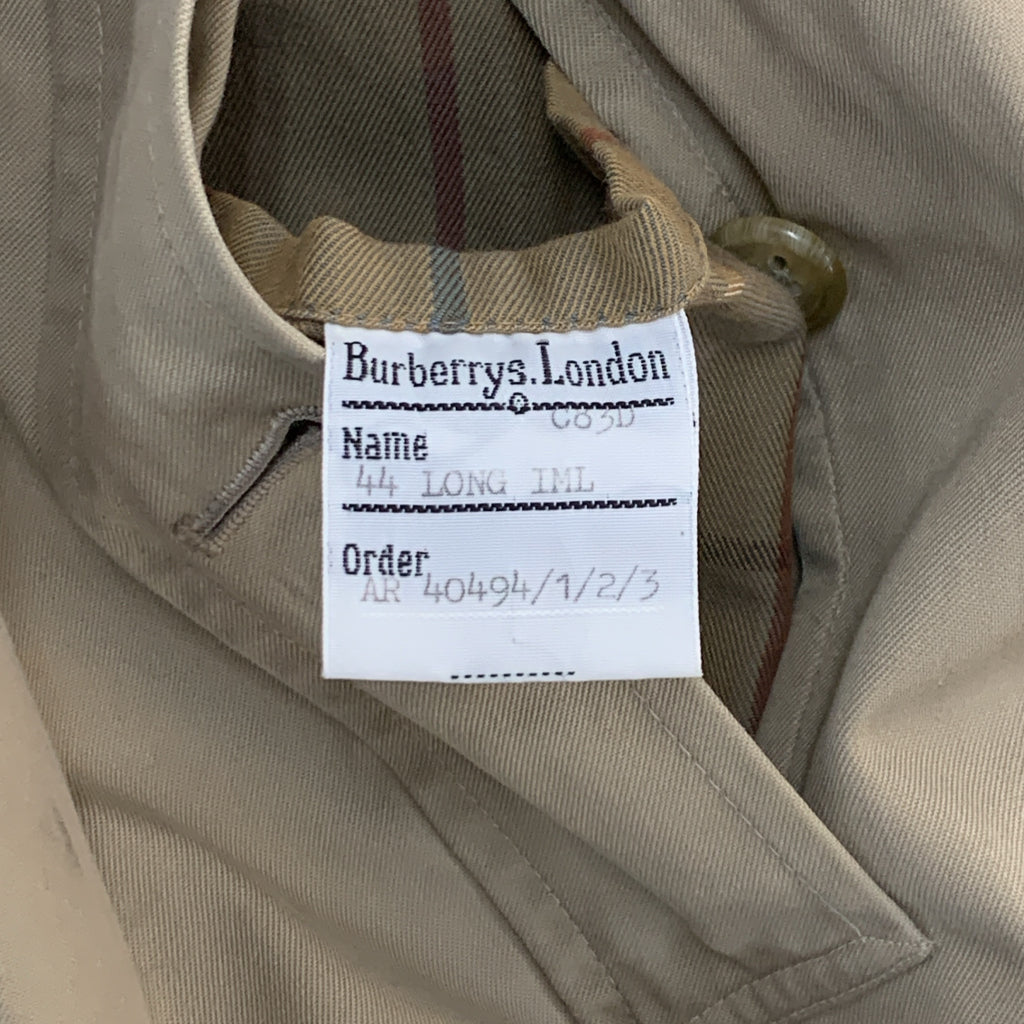 Burberrys Balmacaan Soutien Collar Coat