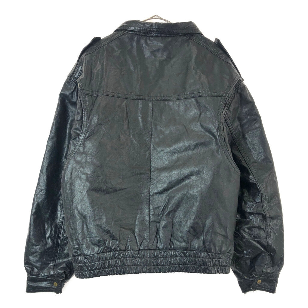90s Oleg Cassini Leather Jacket