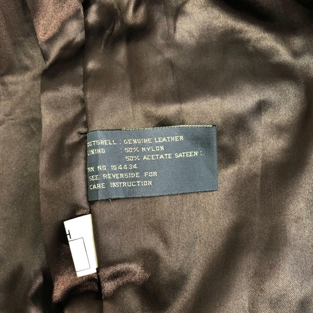 90s VAN HEUSEN Leather Jacket