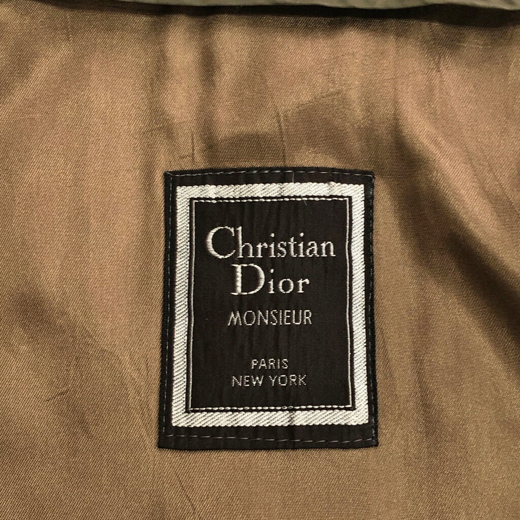 90s Christian Dior Monsieur Trench Trench Coat