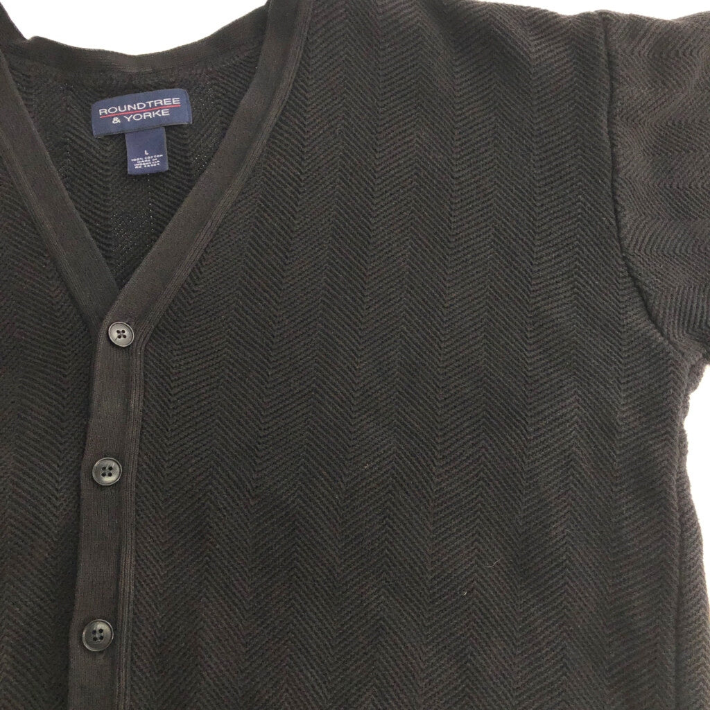 ROUNDTREE & YORKE Plain Cardigan