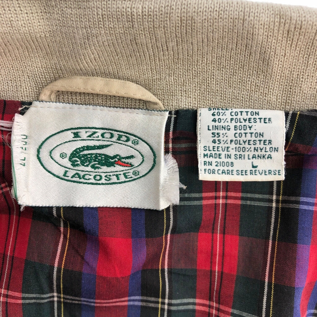 80s IZOD LACOSTE Harrington Swing Top