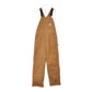 00s Carhartt Duck Double Knee Bib Overall Duck Overall