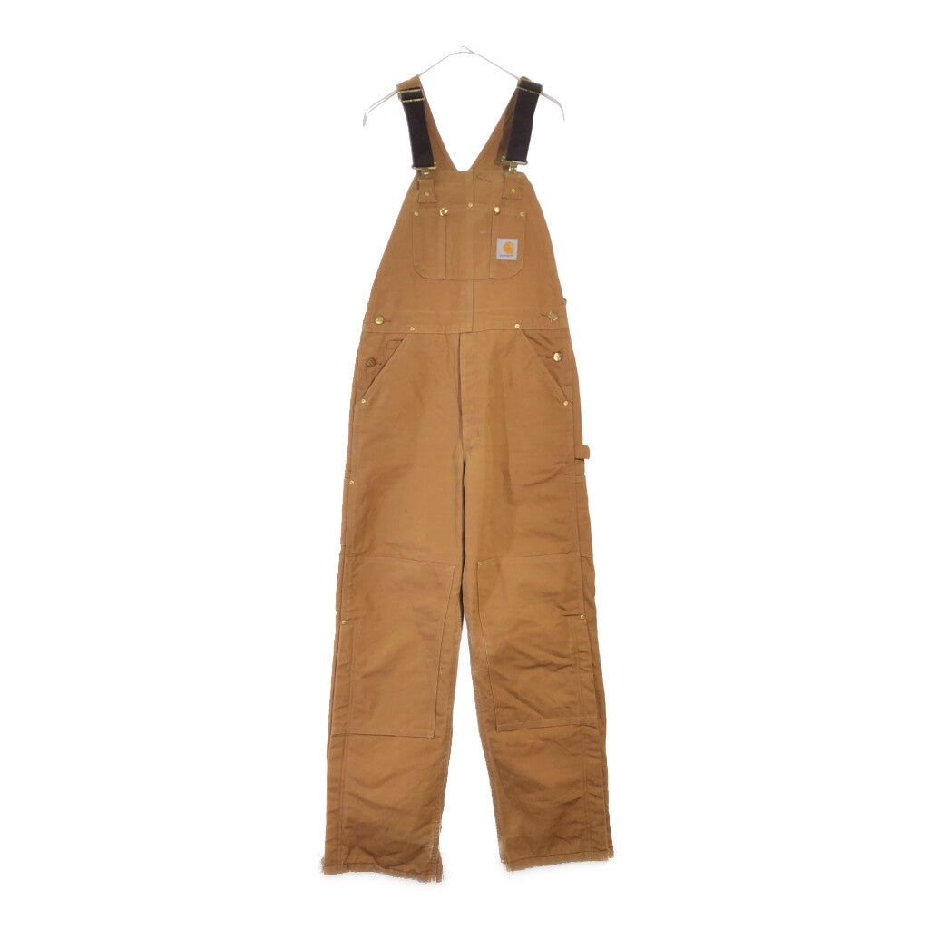 00s Carhartt Duck Double Knee Bib Overall Duck Overall