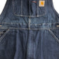 Carhartt Denim Bib Overall Denim Overall