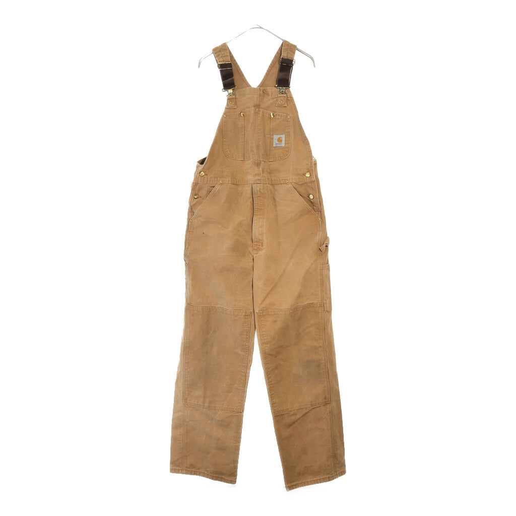 00s Carhartt Duck Double Knee Bib Overall Duck Overall