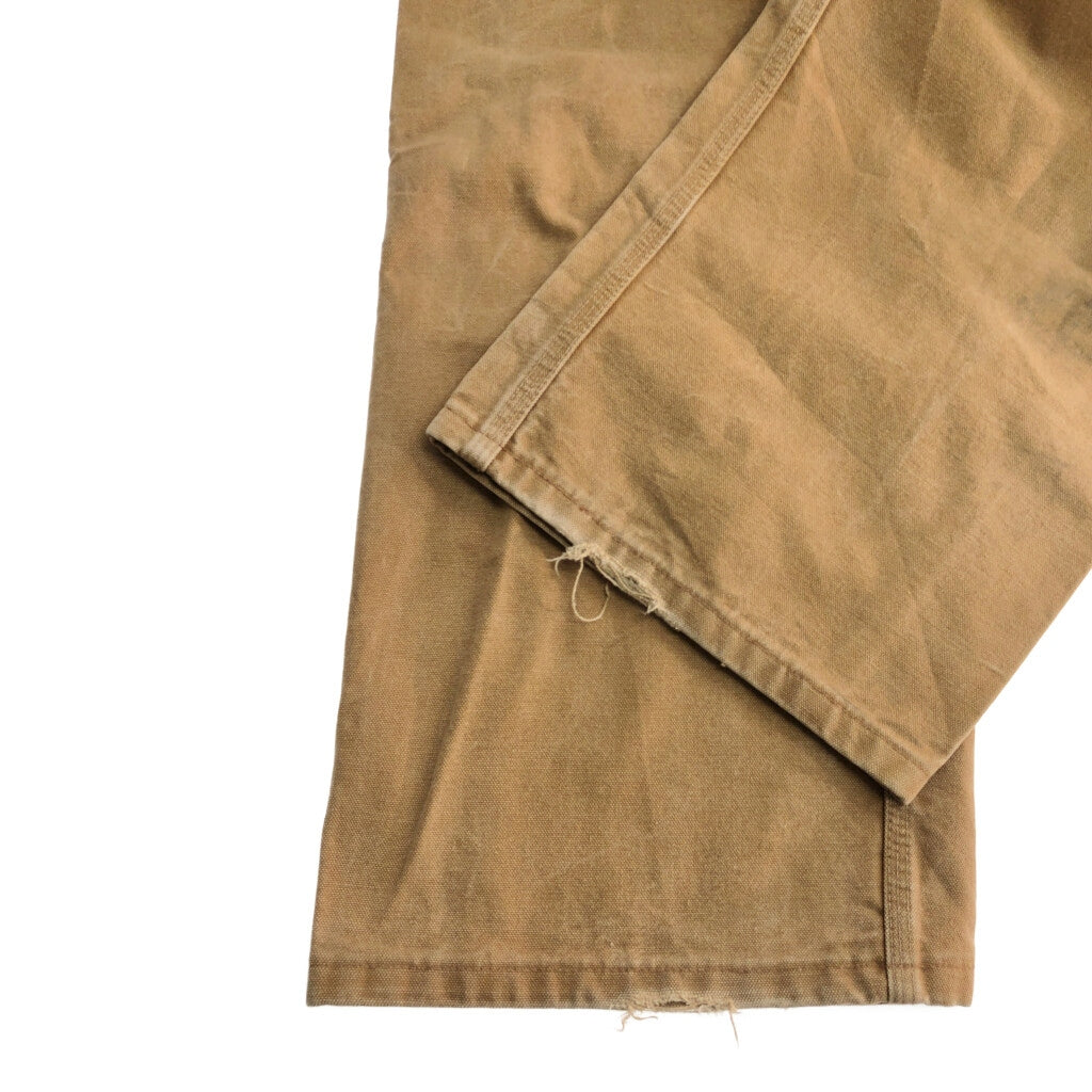 00s Carhartt Duck Double Knee Bib Overall Duck Overall