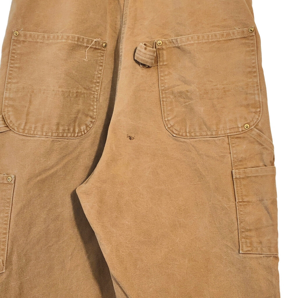 00s Carhartt Duck Double Knee Bib Overall Duck Overall
