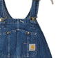 00s Carhartt Denim Bib Overall Denim Overall