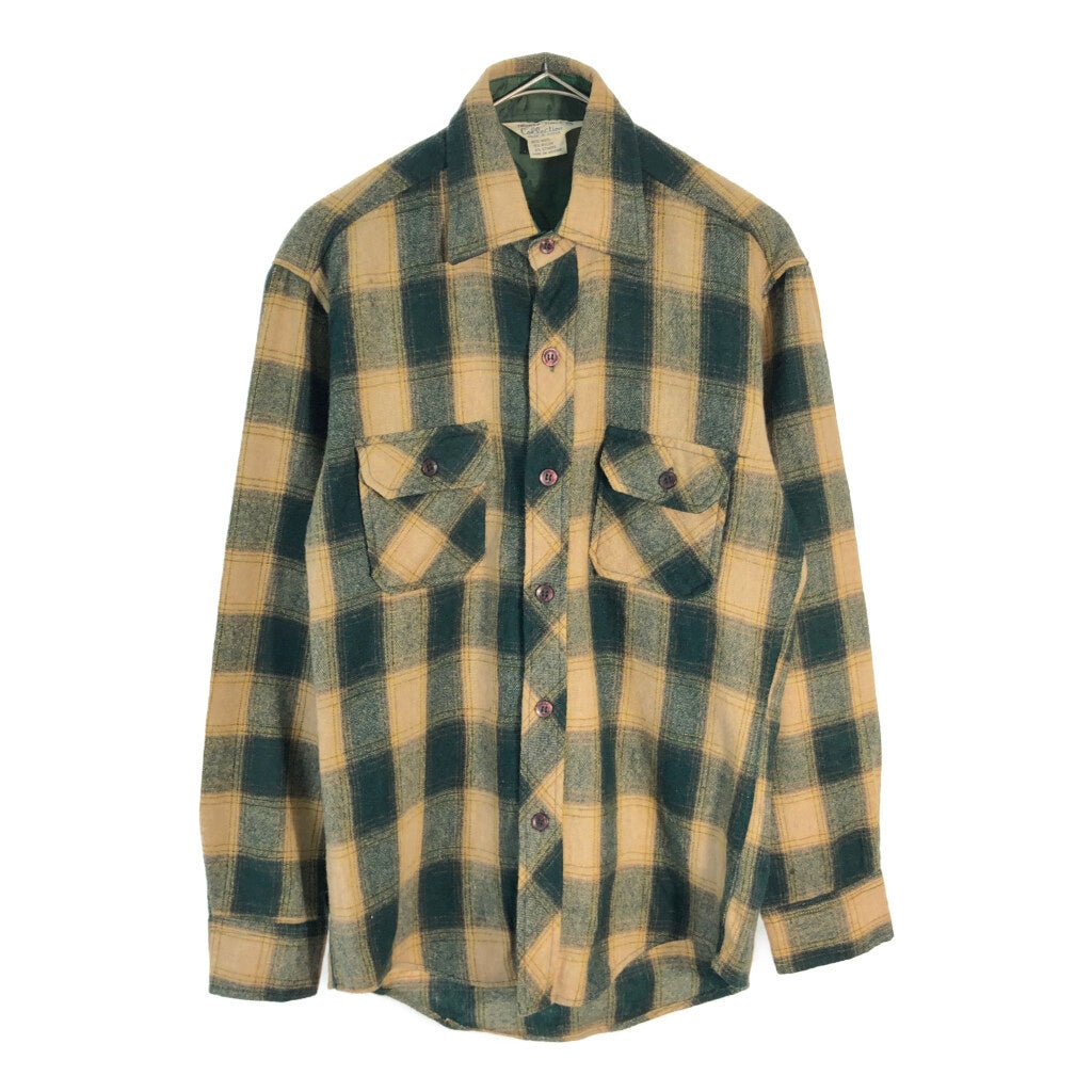 70s TWENTY THREE COLLECTION Flannel Shirt