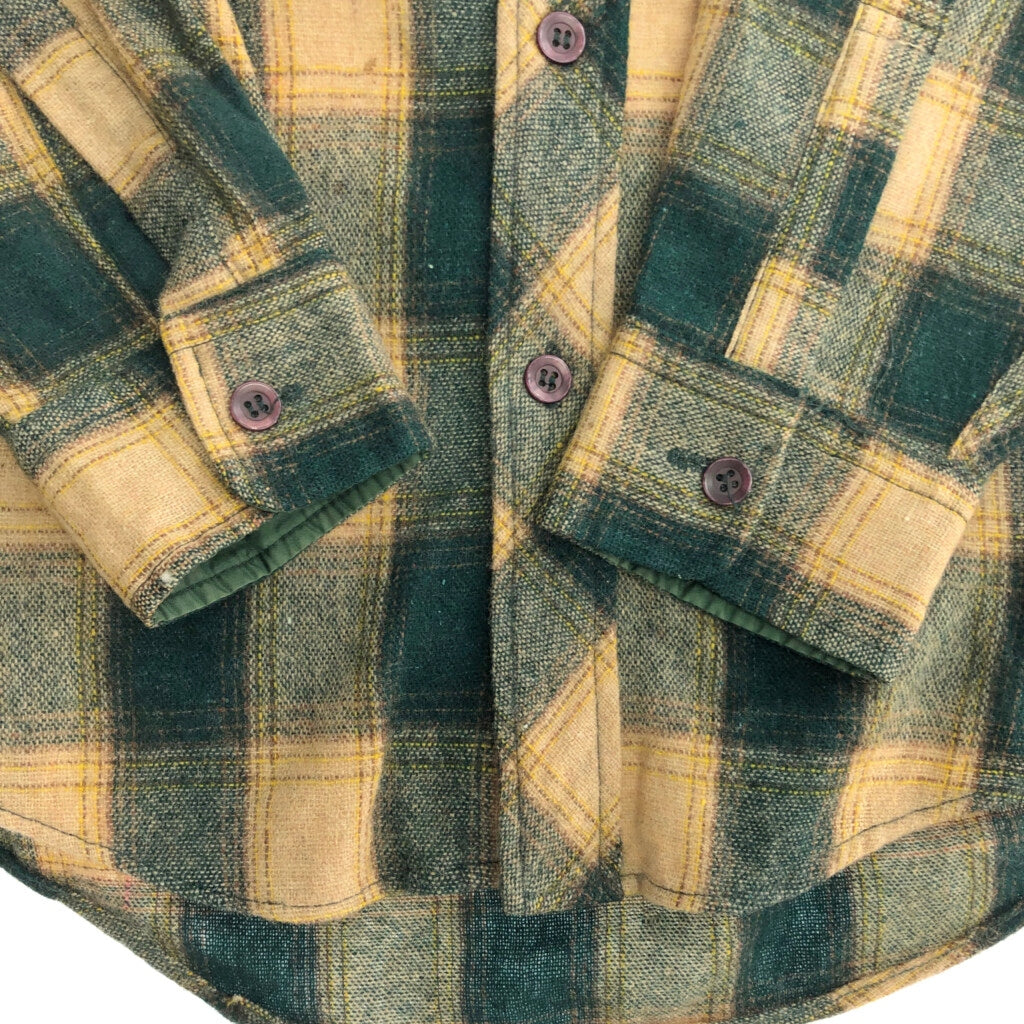 70s TWENTY THREE COLLECTION Flannel Shirt