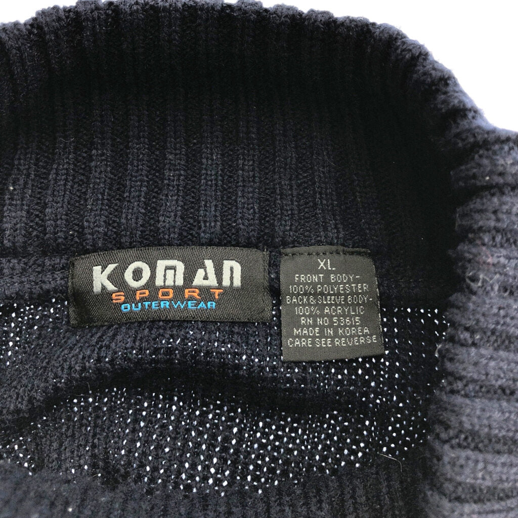90s KOMAN SPORT Turtleneck Sweater