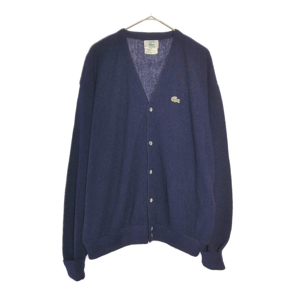 80s IZOD LACOSTE Plain Cardigan