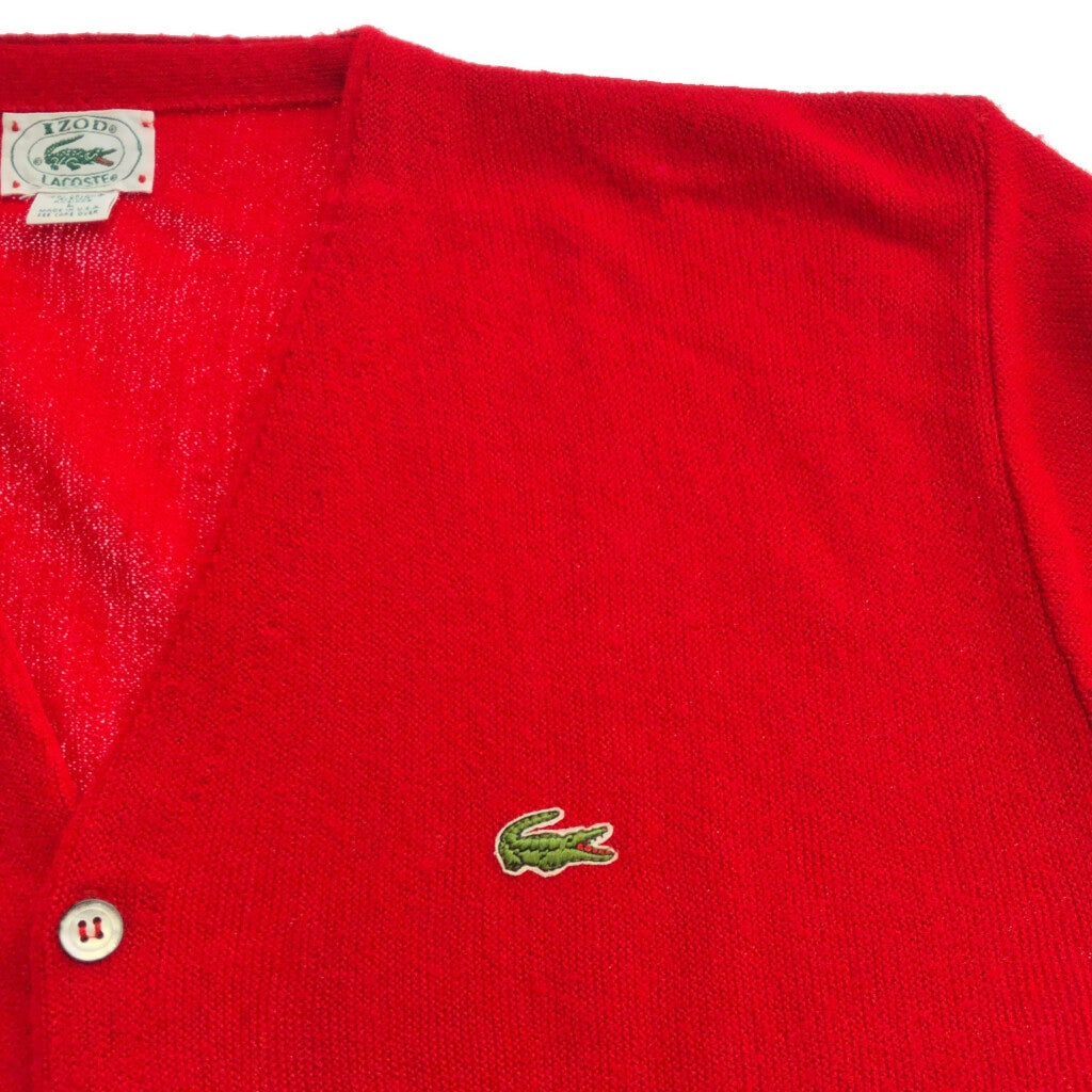 90s IZOD LACOSTE Plain Cardigan