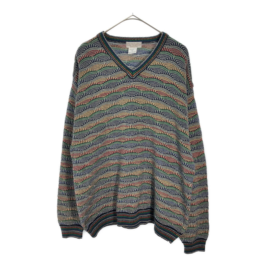80s Norm Thompson ノームトンプソン 3D Knit Sweater