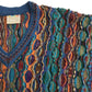 90s COOGI 3D Knit Sweater