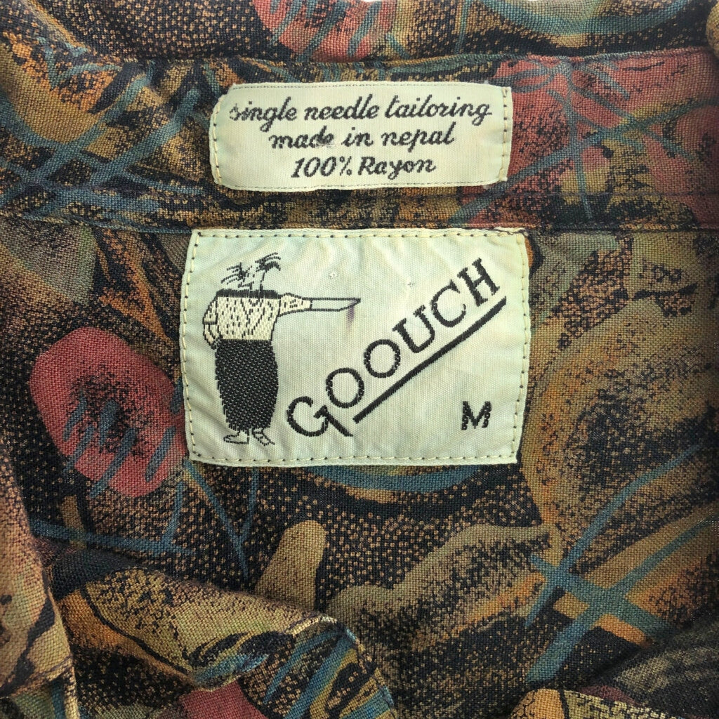 80s GOOUCH Patterned Shirt