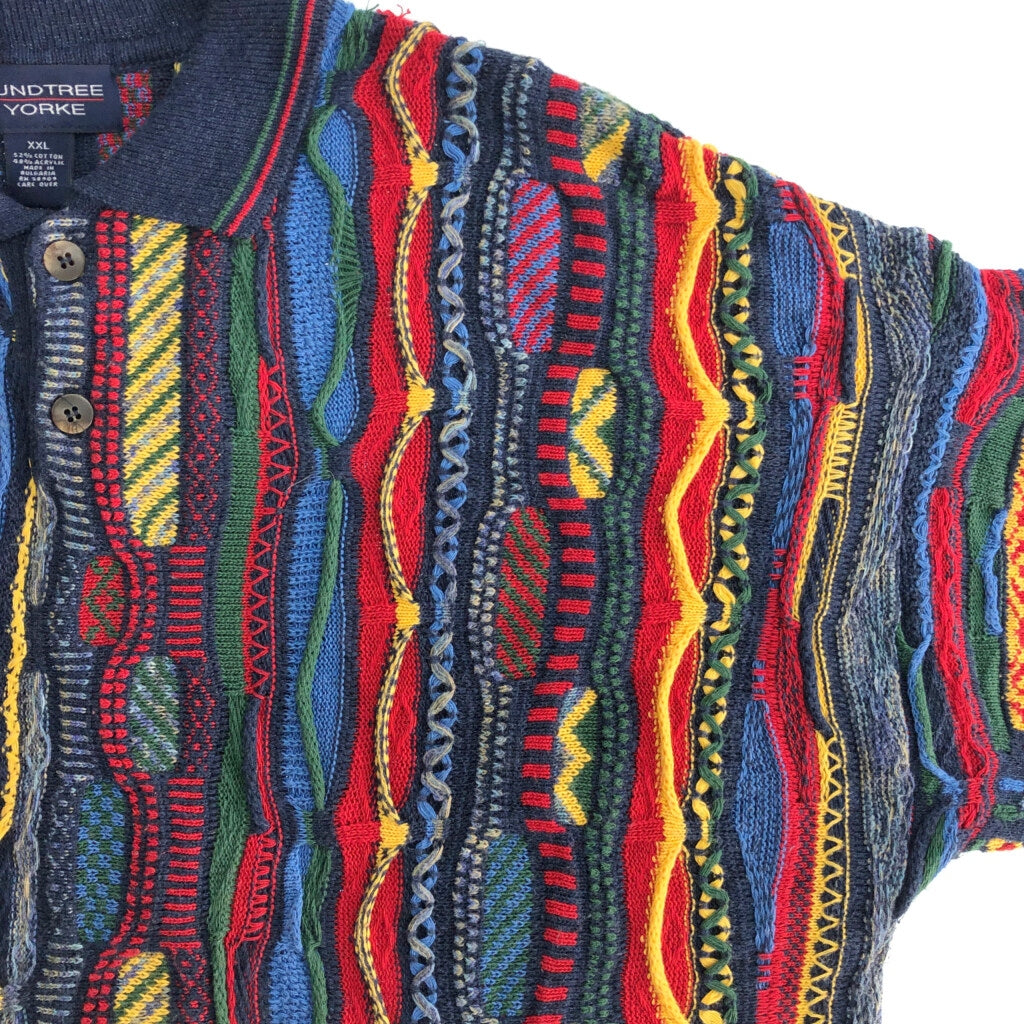 ROUNDTREE & YORKE 3D Knit Sweater