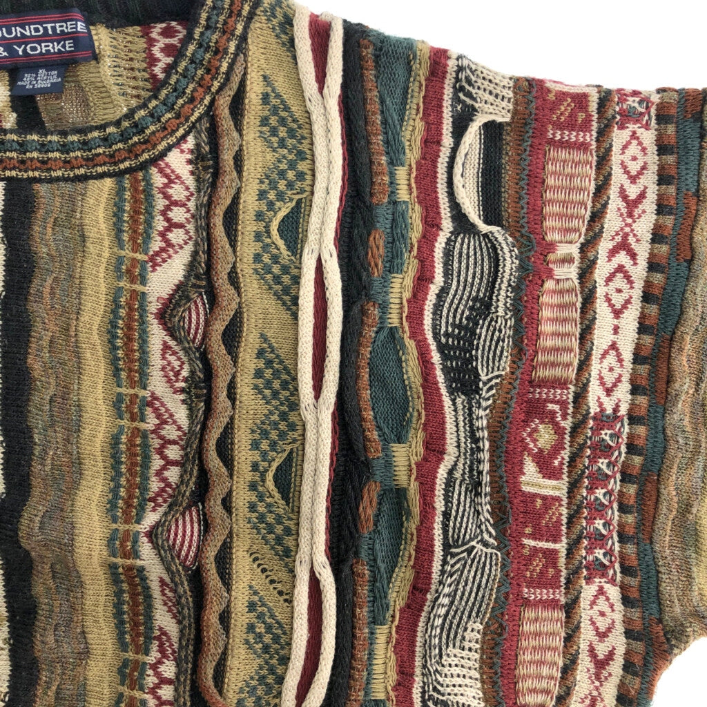 ROUNDTREE & YORKE 3D Knit Sweater