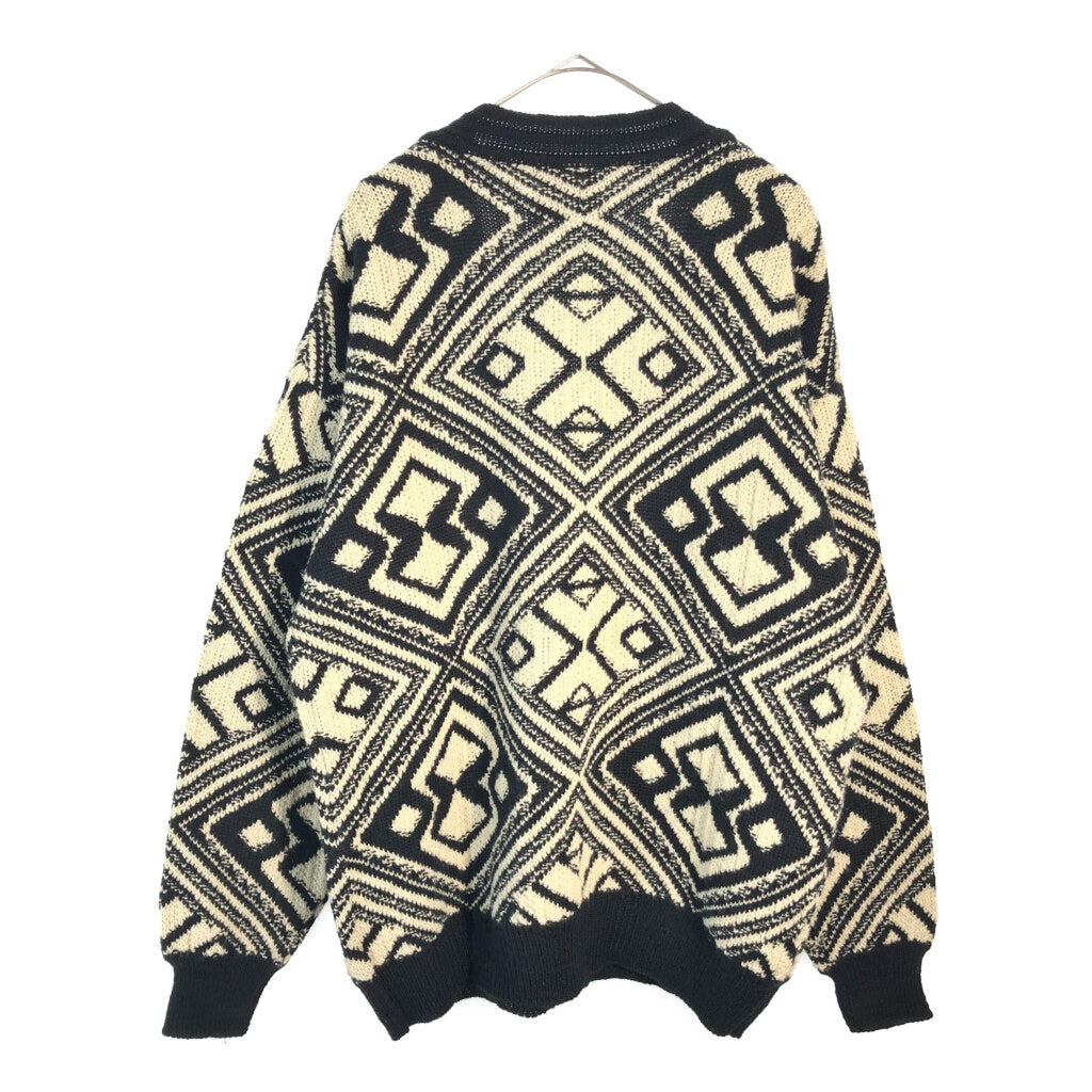90s PAOLO CONTI Patterned Cardigan