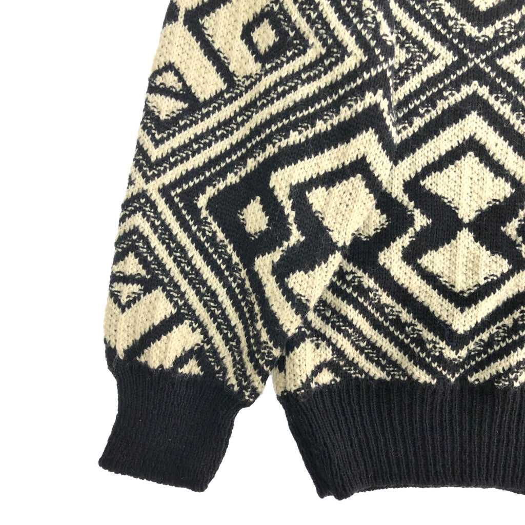 90s PAOLO CONTI Patterned Cardigan