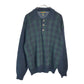 90s IVY CREW Knit Polo Shirt