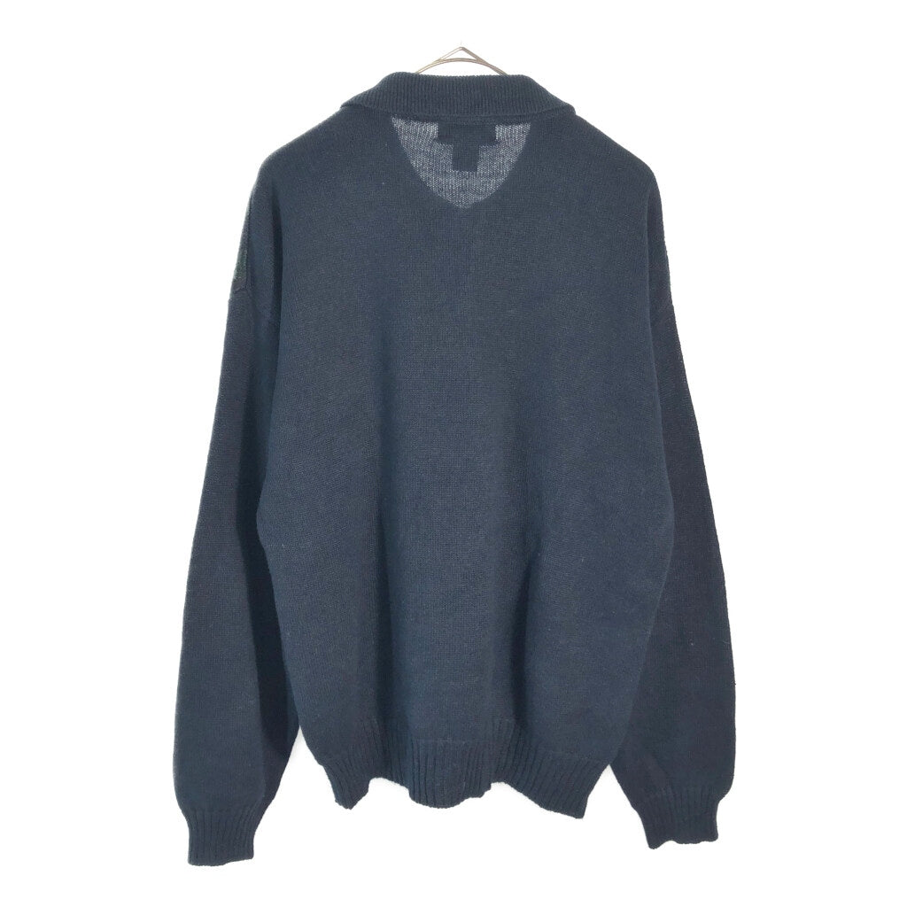 90s IVY CREW Knit Polo Shirt
