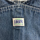 LIBERTY Denim Bib Overall Denim Overall