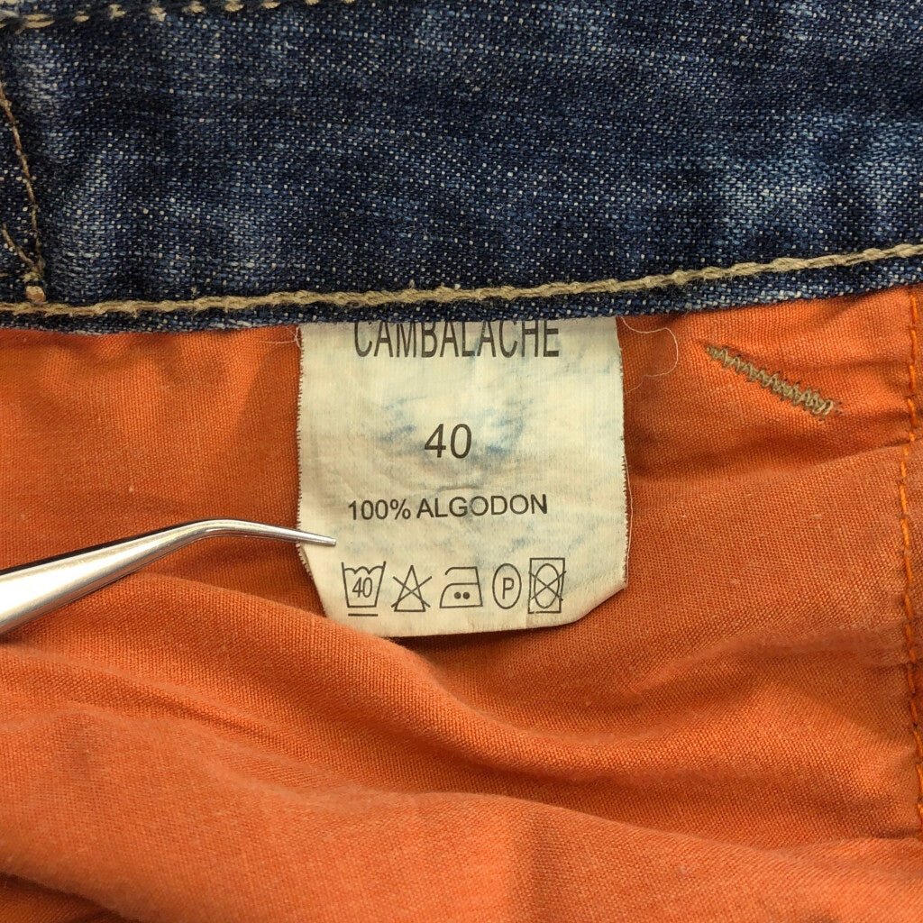 Cambalache Denim Cargo Pants