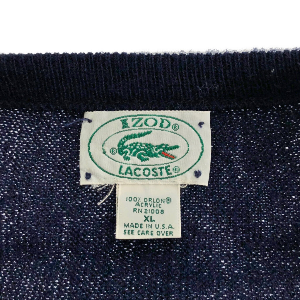 90s IZOD LACOSTE V-Neck Sweater