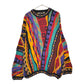 90s TUNDRA 3D Knit Sweater