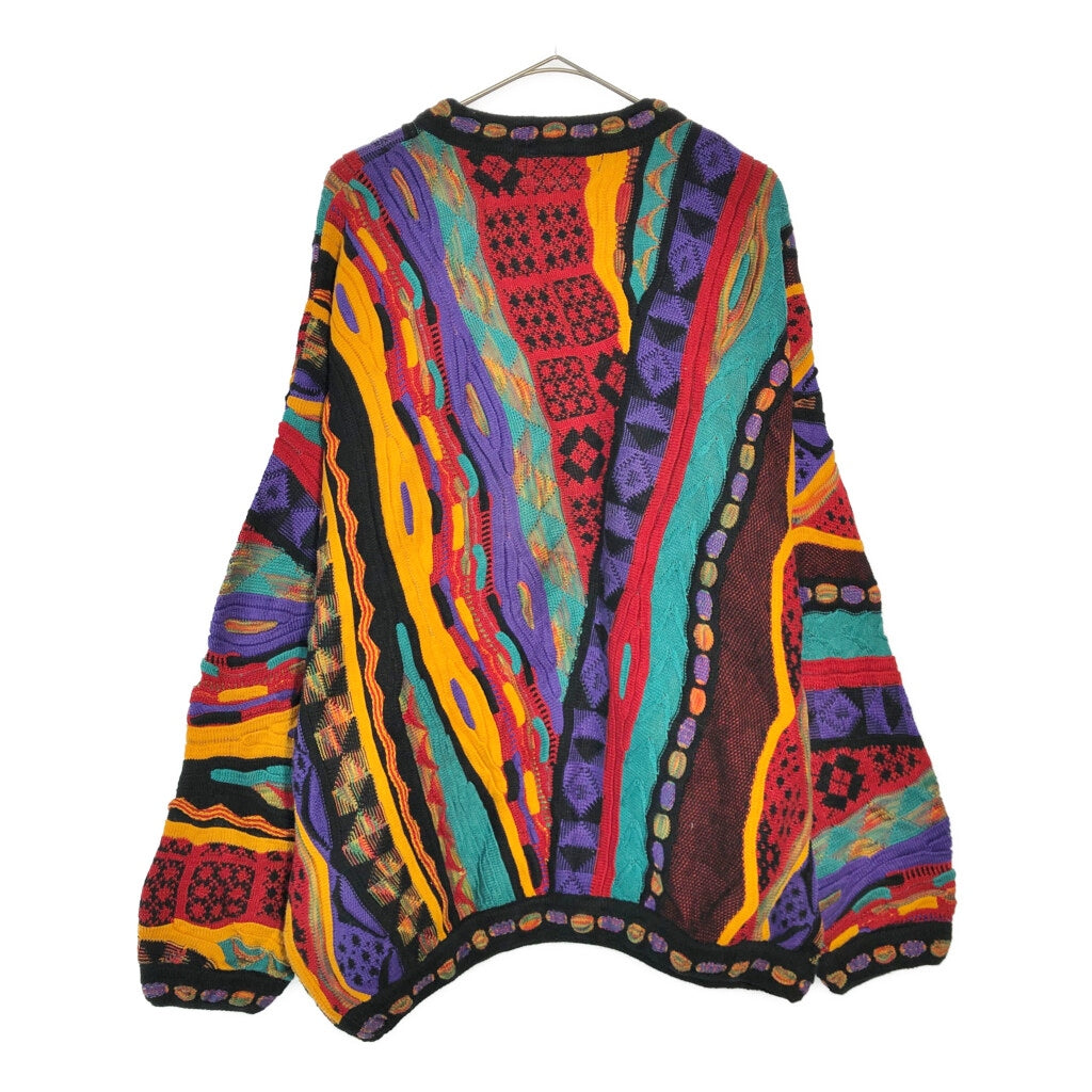 90s TUNDRA 3D Knit Sweater