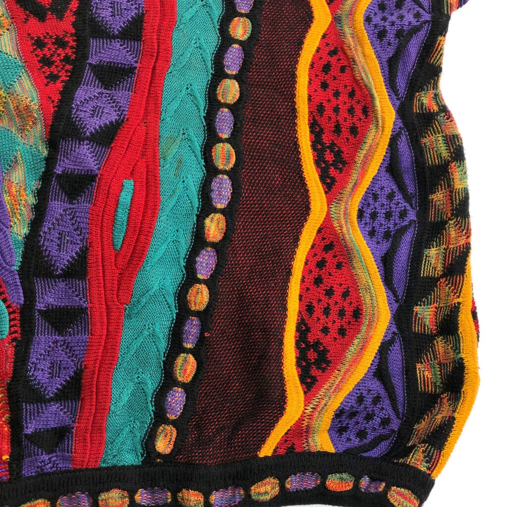 90s TUNDRA 3D Knit Sweater