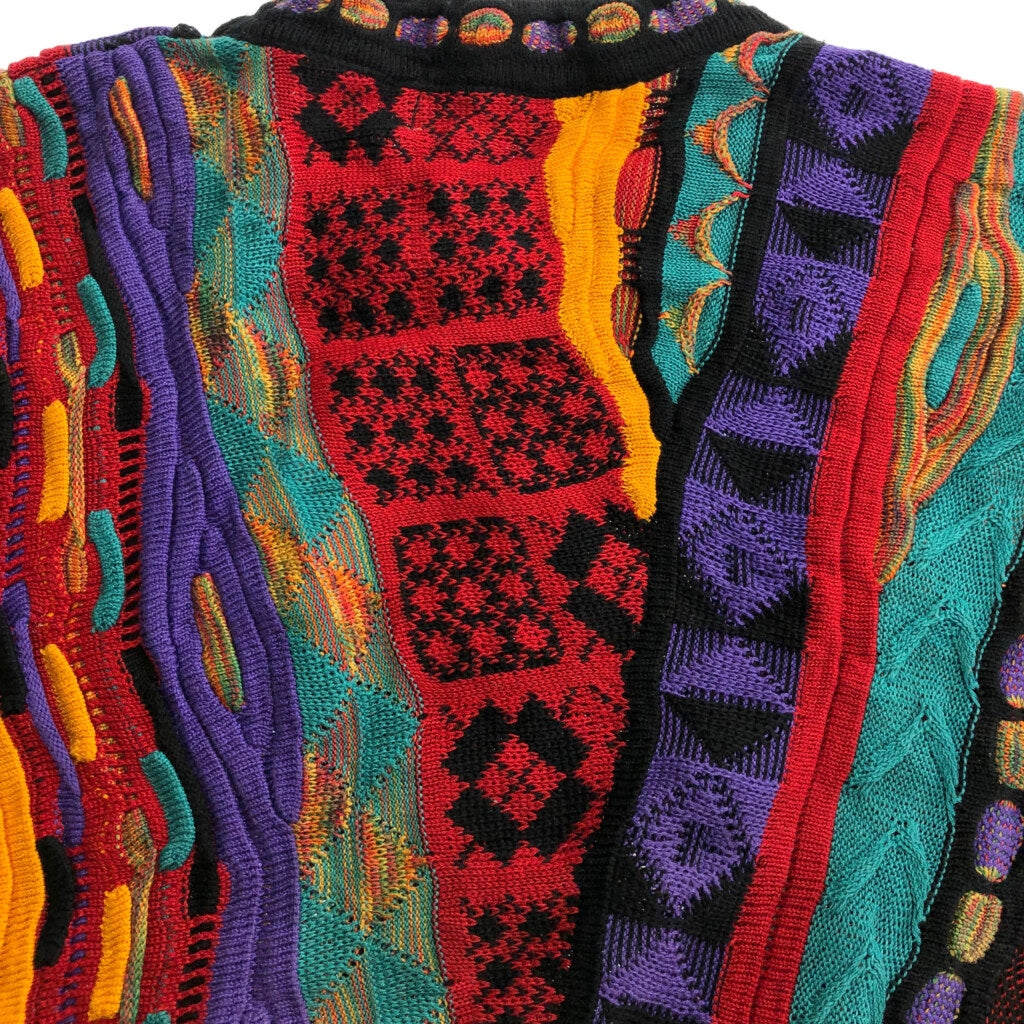 90s TUNDRA 3D Knit Sweater