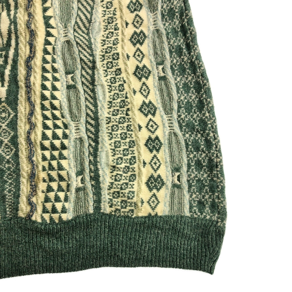 90s 3D Knit Sweater