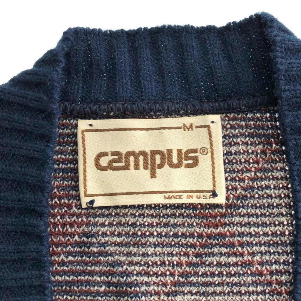 80s CAMPUS Knit Sweater Vest